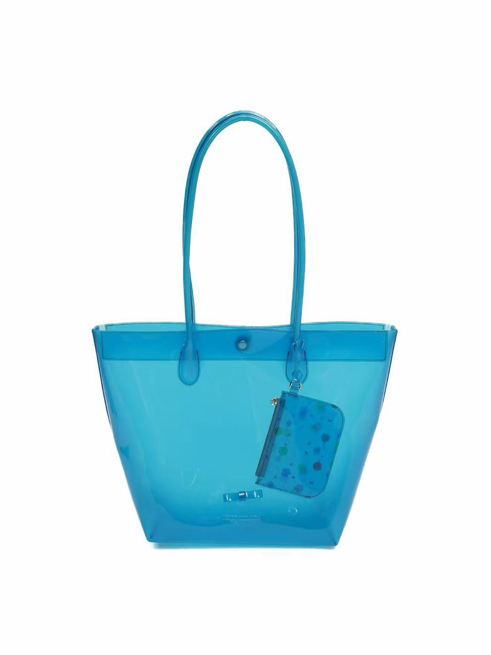 2026 Summer New TPU Jelly Color Simple and Versatile Shoulder Bag, Fashionable Transparent Handbag, Underarm Bag for Women, Trendy