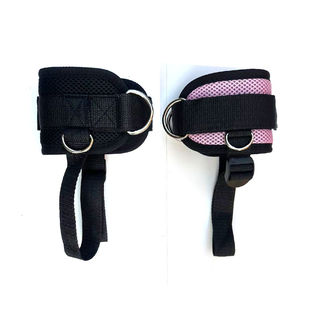 Cross-border adjustable gantry with ankle straps and ropes for back kicks, leg and glute training, ankle rings for women's leg binding training.