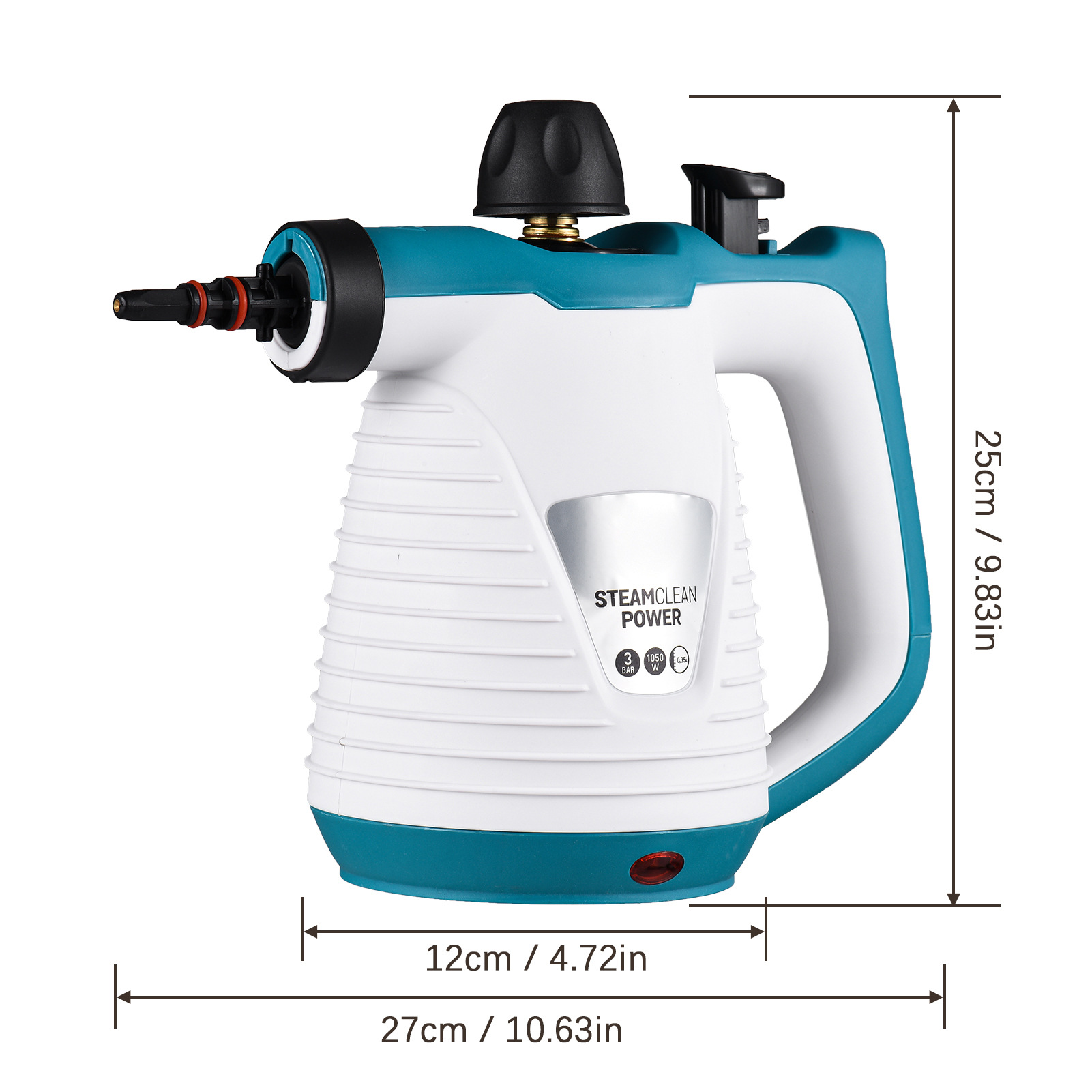 Cross-border spot Q388 steam cleaner, multi-functional kitchen range hood cleaner and toilet cleaner
