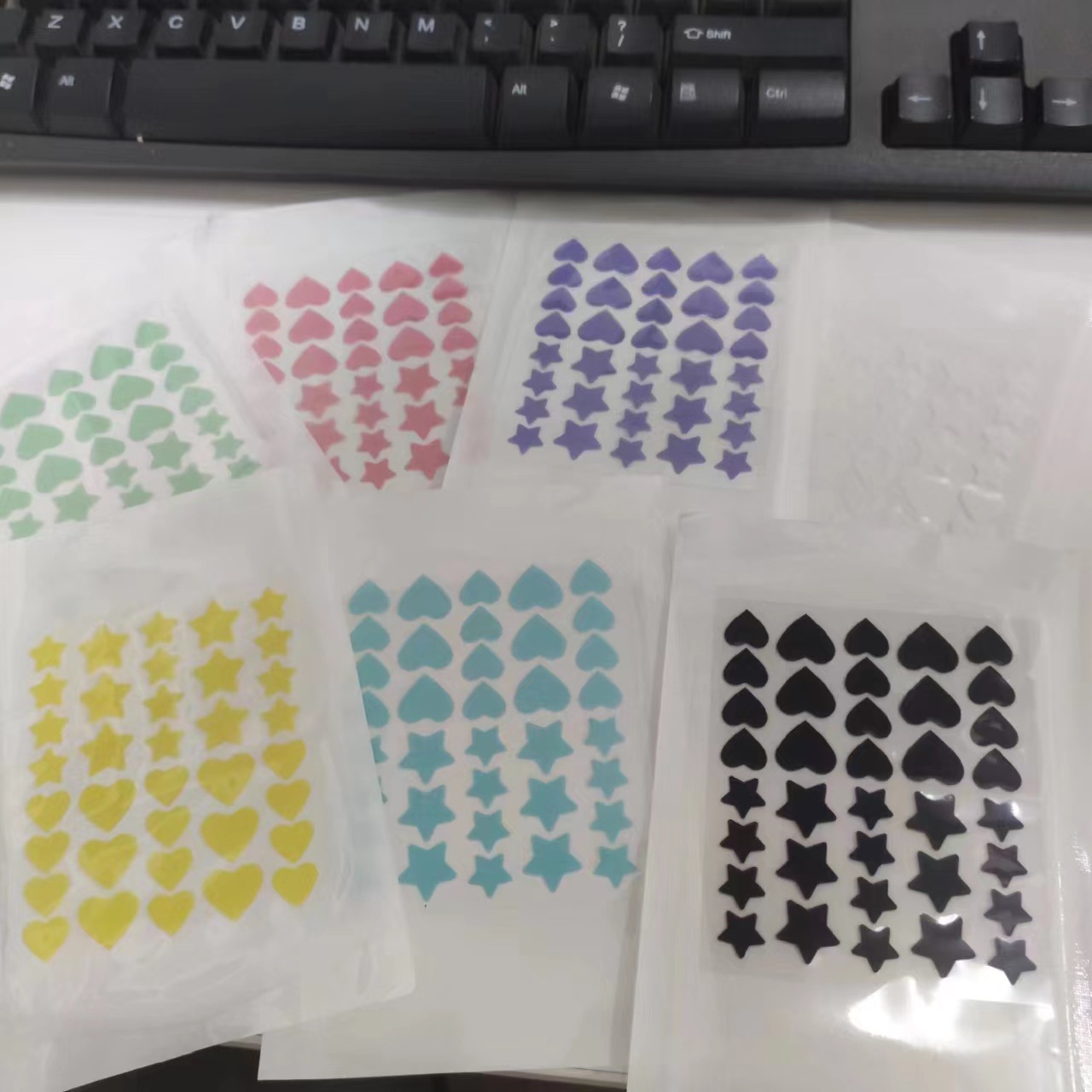 Hydrocolloid Colored Acne Patches Concealer Patches Invisible Acne Treatment Hydrocolloid Acne Concealer Acne Scar Patches