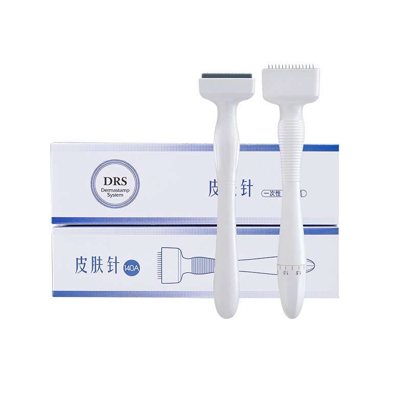 DRS140A Microneedle Adjustable Roller Hair Growth Straight Insert Stamp Amazon FDA Care Medical Portable