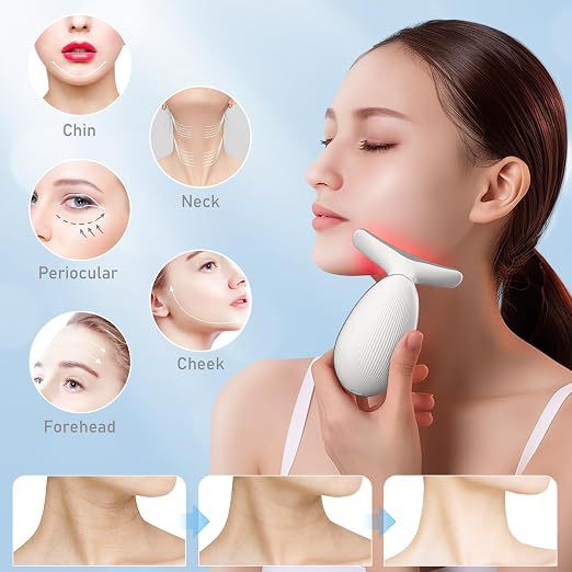 Cross-border neck massager, neck wrinkle massager, beauty device, facial lifting electric massager