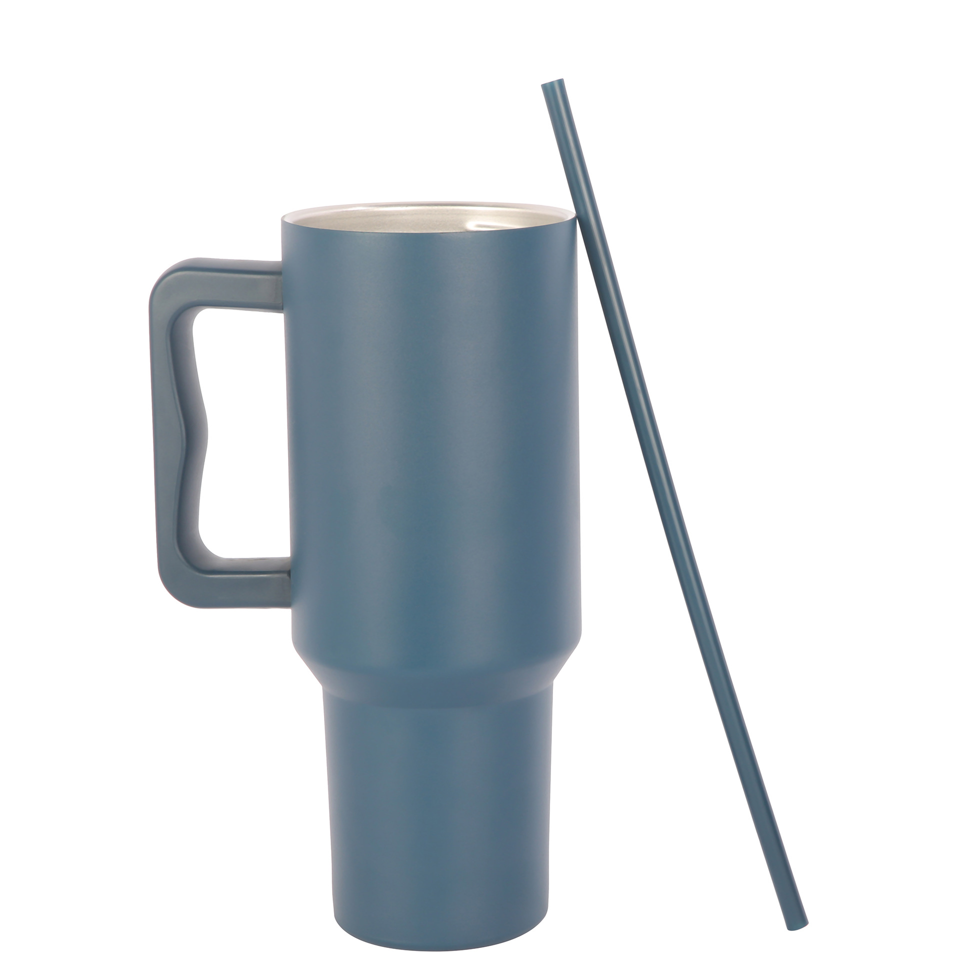 Cross-border direct sales of third-generation 40oz handle car mug, large capacity stainless steel insulated mug, convenient outdoor car mug.