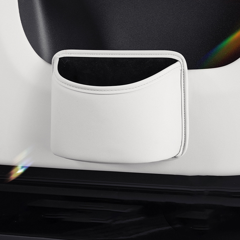 Car vehicle-mounted trash cans, door hanging storage buckets, multi-functional car water cups, storage boxes, interior accessories