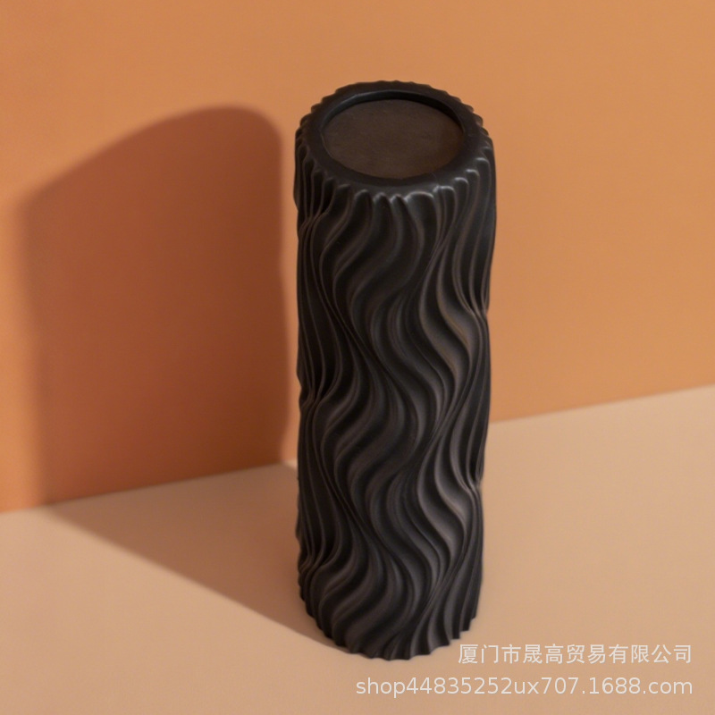 Solid foam roller, professional muscle relaxation roller, yoga massage roller, back roller, leg slimming fitness roller, wolf tooth stick.