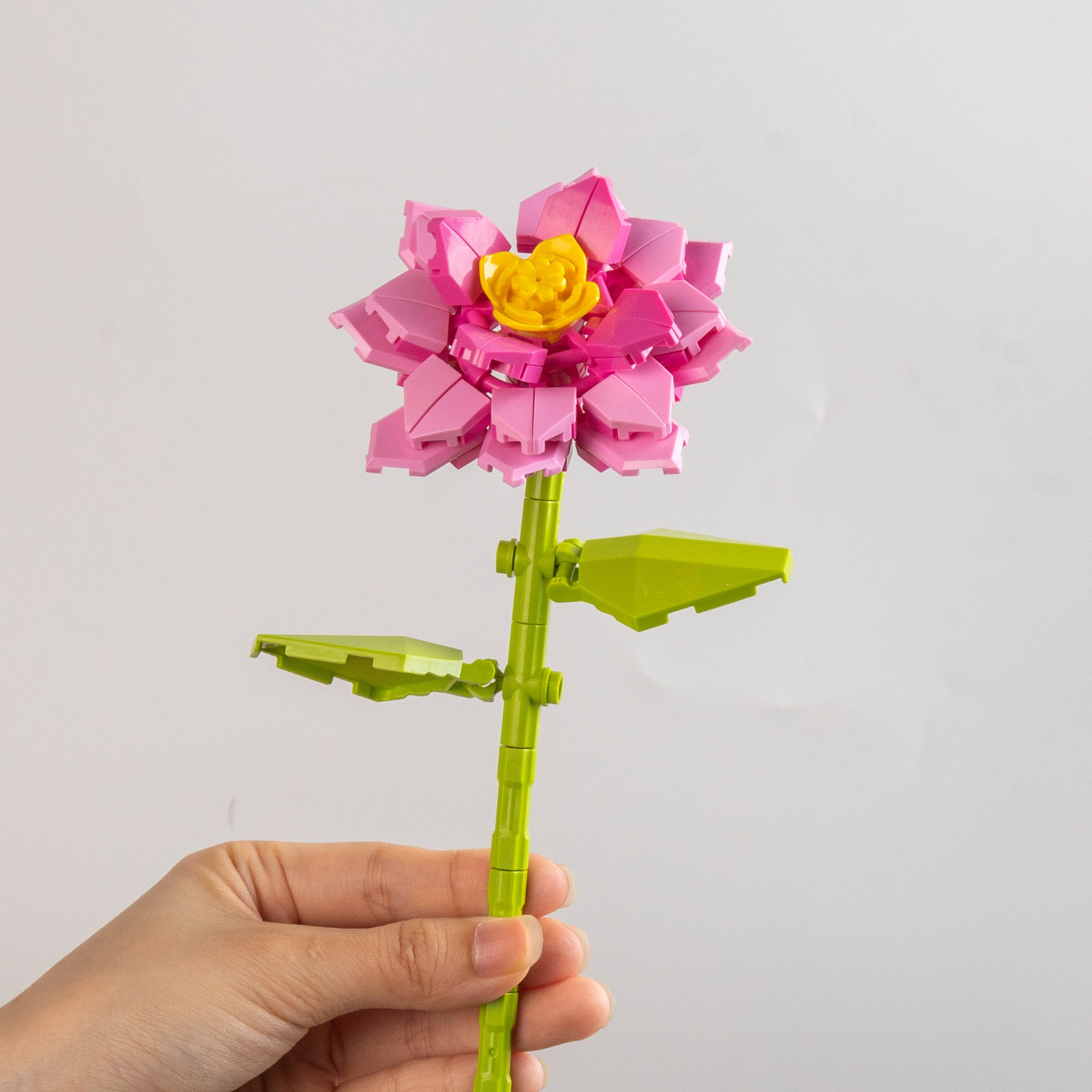 Panlos, a domestic brand, presents a new bouquet of single roses in its building block series, perfect as a handmade gift for girlfriends.