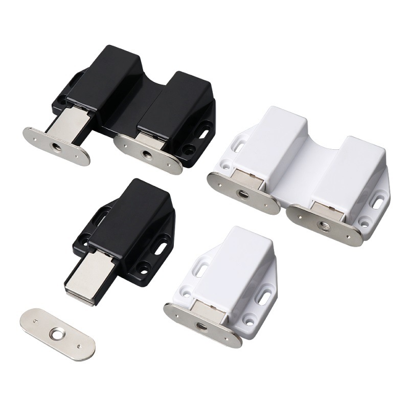 New wholesale rebound self-locking device, rebound single-touch magnetic attraction, single-door magnetic attraction, cabinet rebound door attraction