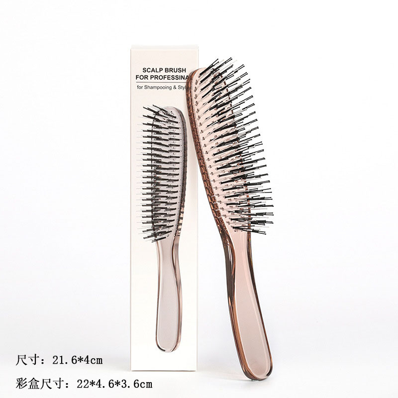 Cross-border Zeus comb, smoothing hair head massage comb, volumizing and layering magic comb, wet and dry dual-use portable hair comb.