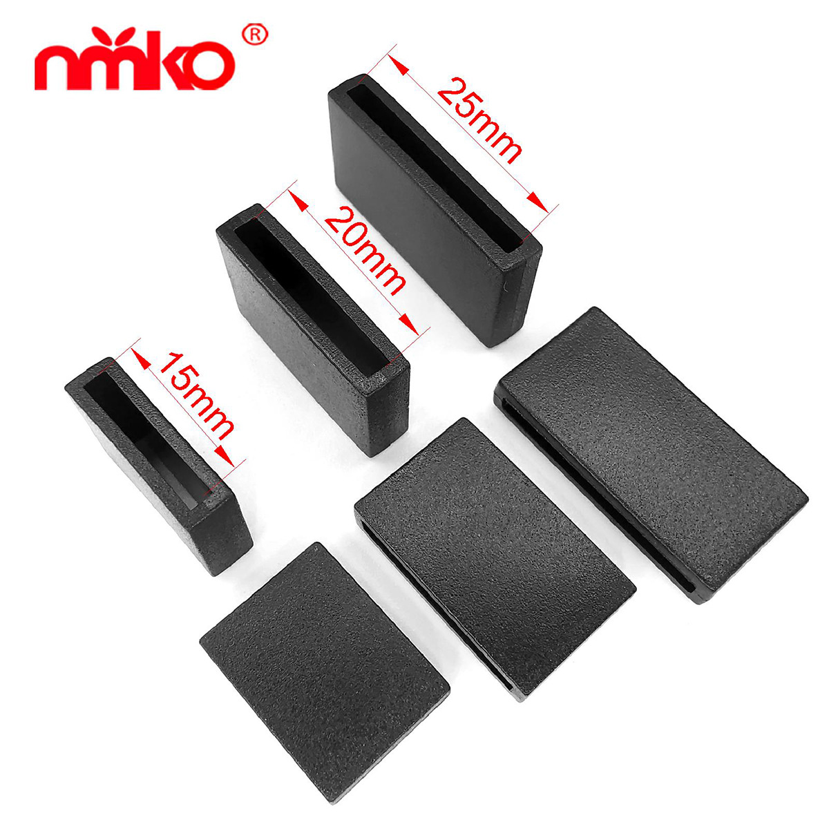 Factory-made square buckle plastic hoop adjustable buckle clip sleeve hook rope accessories buckle head ID card buckle fastener