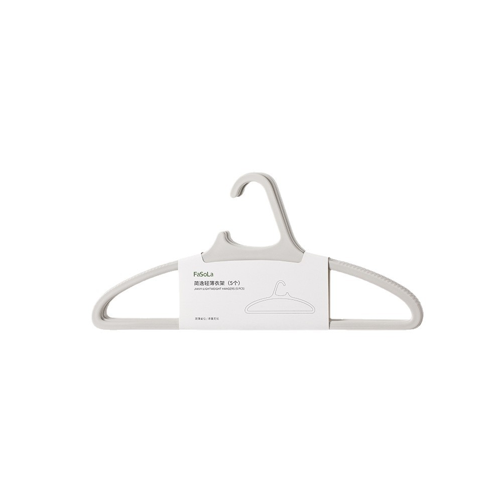 FaSoLa non-slip, non-marking clothes hanger, extra large and thickened, anti-shoulder corner clothes hanger, clothes drying hanger.