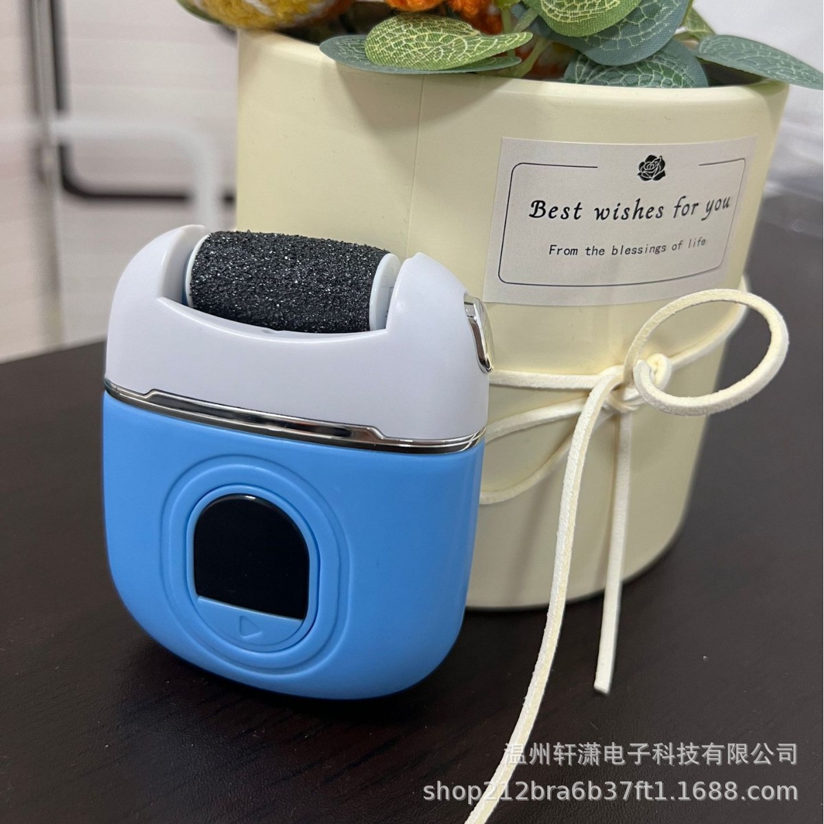 Cross-border wireless electric foot file, callus remover, foot file stone, heel scrubber, home use foot scrubber.
