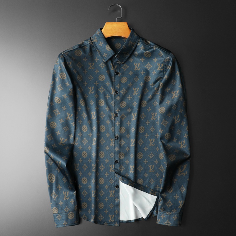 The new long-sleeved shirts of 2024 are youthful, large-sized, slim-fit, stylish and trendy men's shirts