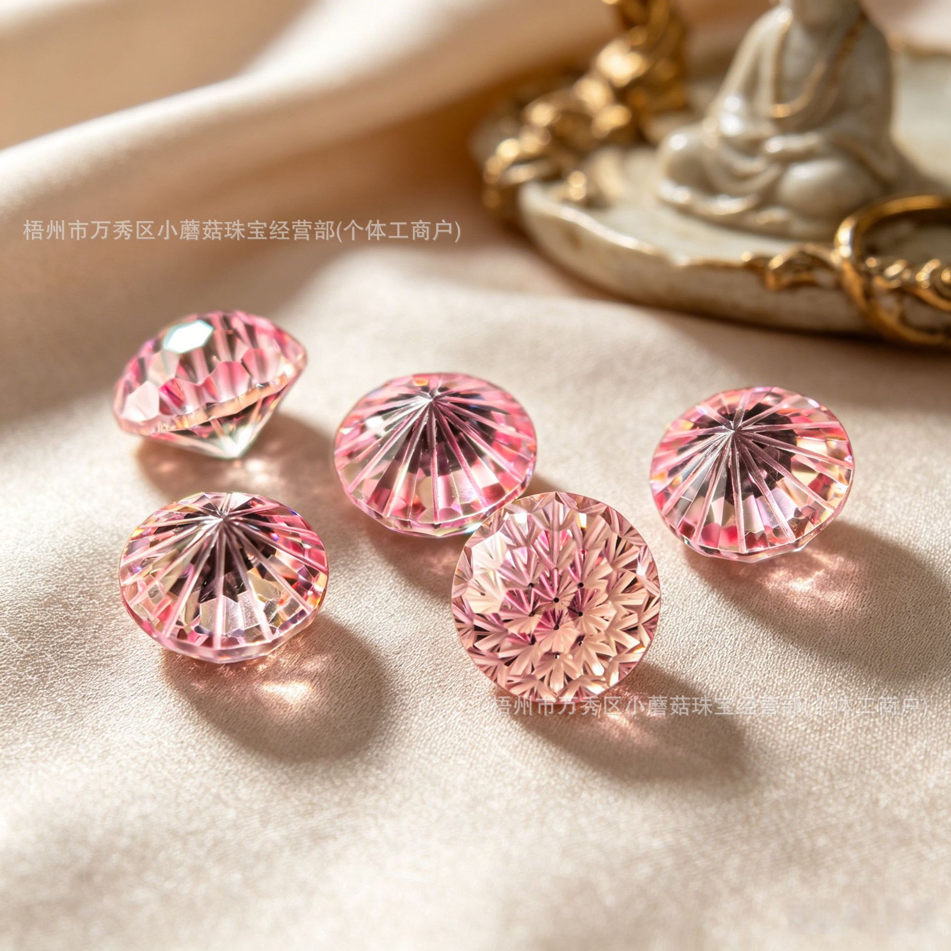 "Gradient" Fireworks-Style Zircon Gemstone, Lustrous and Iridescent Nail Art Rhinestones, a Top-Selling Item on Xiaohongshu (Little Red Book) Wholesale
