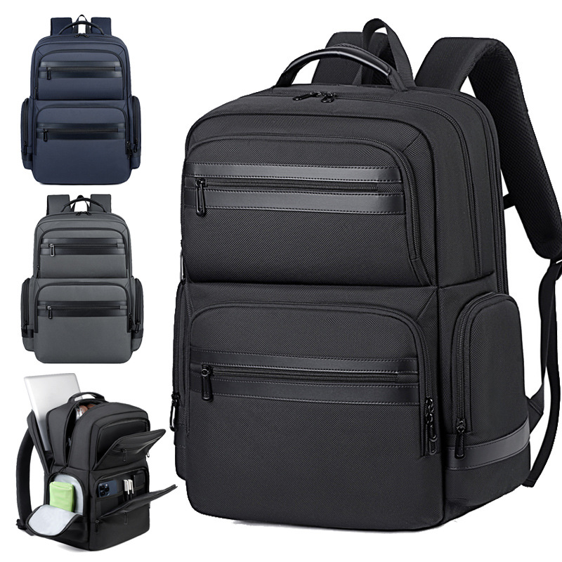 Men's Waterproof Business Backpack, Commuter Laptop Bag, Outdoor Large Capacity Travel Bag, Shoulder Backpack, Men's School Bag