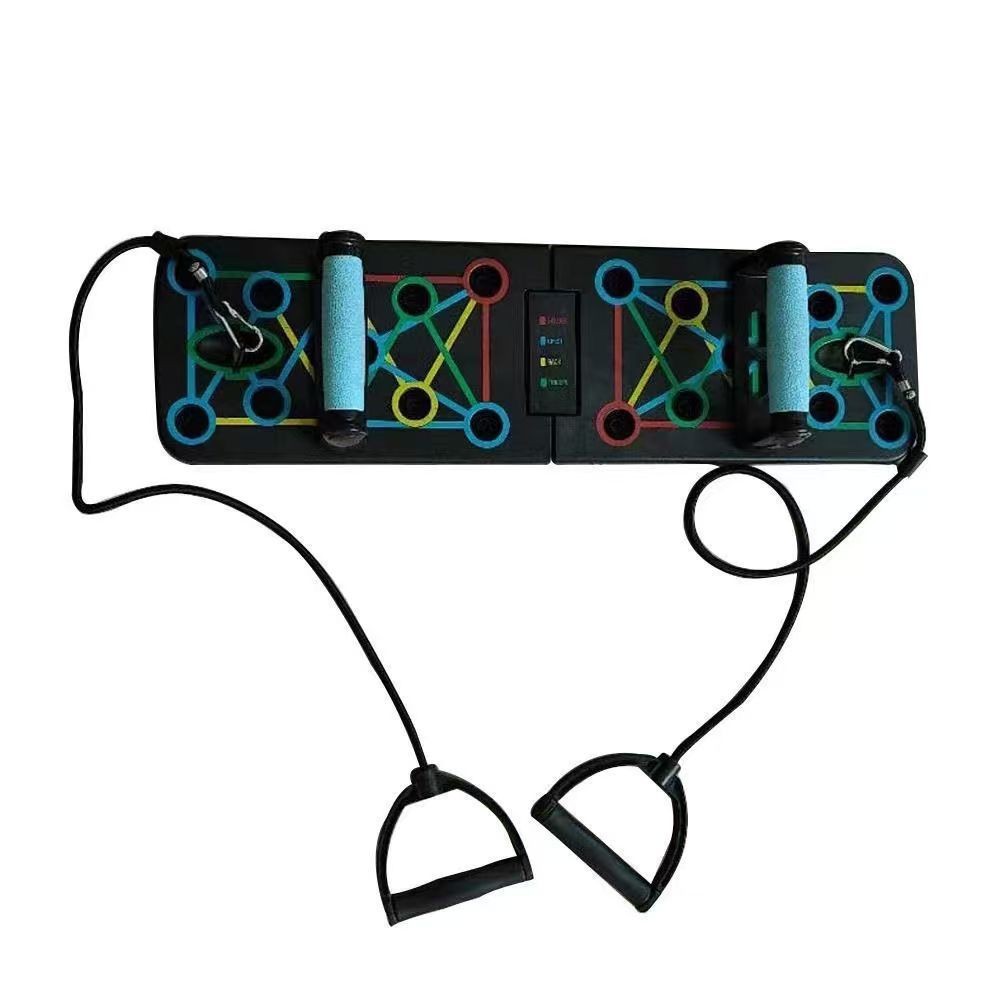 Multifunctional push-up stand for men, a home fitness push-up board for chest and abdominal muscle training.