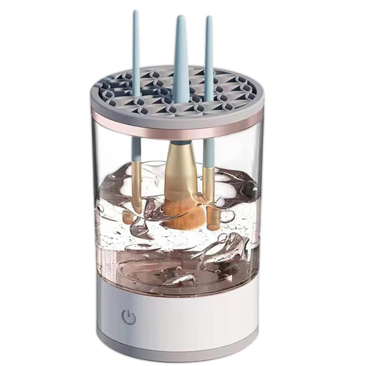Makeup brush cleaner, USB plug-in type, electric brush cleaner, lazy person, storage box, automatic brush cleaning, mini and portable.