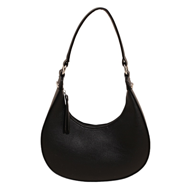 SUMKA Women's Bags 2025 Summer New Fashion Casual Women's Bag Shoulder Bag Simple Underarm Crescent Bag
