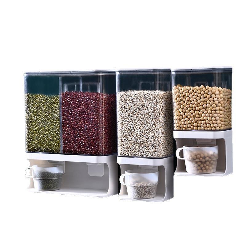 Large-capacity compartments for grains and cereals, sealed storage tanks, grain storage tanks, laundry perfume beads storage