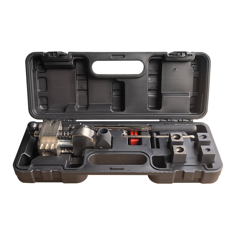 Brake pipe flaring tool, copper pipe flaring tool, can flare single and double layer brake pipes at 45 degrees.