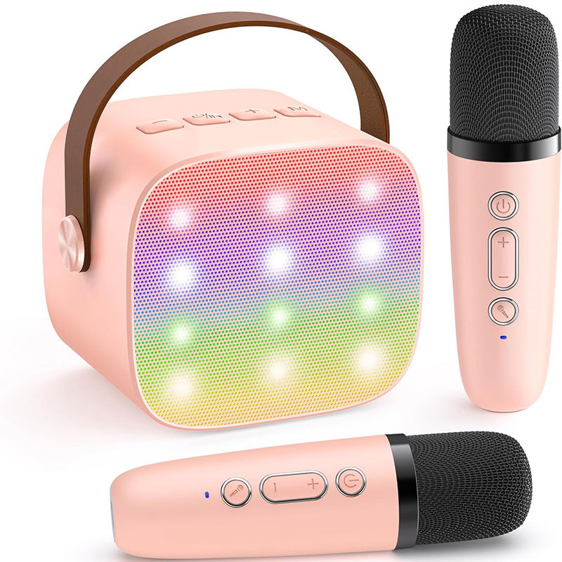 P2 Bluetooth Speaker Wireless Karaoke Speaker Microphone Children's Electronic Toy Karaoke Machine Amazon