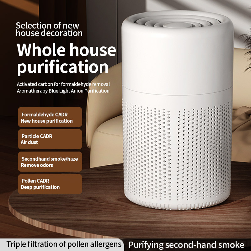 Desktop air purifier, home smoke and haze removal, office purifier, cross-border USB air purifier