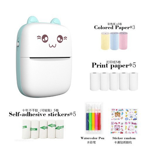 Cross-border mini C9 portable printer, photo search, photo thermal paper, student error factory