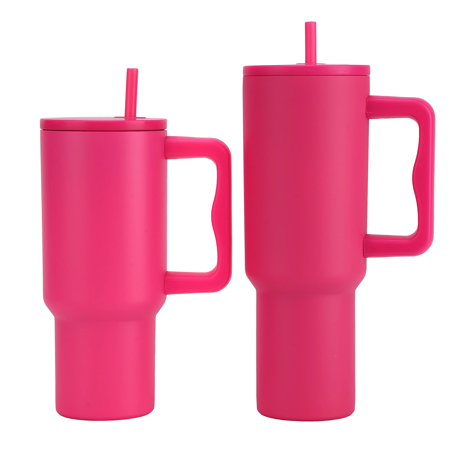 Large capacity 30oz/40oz cross-border hot-selling ice cup, 304 stainless steel, outdoor straw, portable car cup.