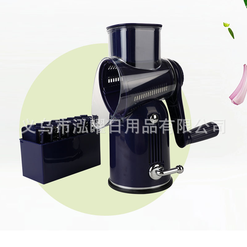 Amazon's best-selling multi-functional vegetable cutter, grater, grater, hand-cranked roller, vegetable cutter, and wavy grinding knife