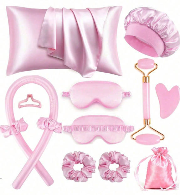 Cross-border set, no hot curling iron, no hair damage, Amazon Lazy Sleep foam sponge, big wave curling iron, hot