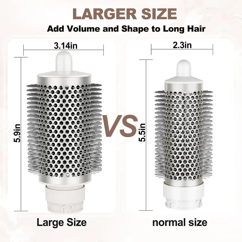 Compatible with Shark diffused curls and volumizing Dyson accessories for styling multiple functions