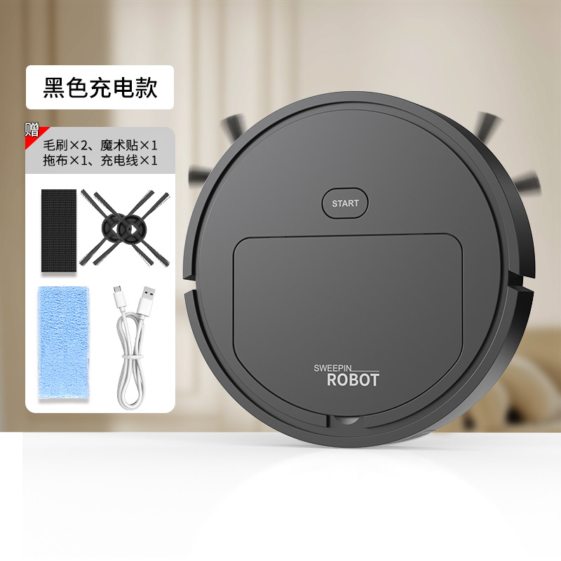 Cross-border best-selling smart sweeping robot vacuum cleaner, all-in-one sweeping and mopping machine, fully automatic vacuum cleaner, pet hair sweeper.