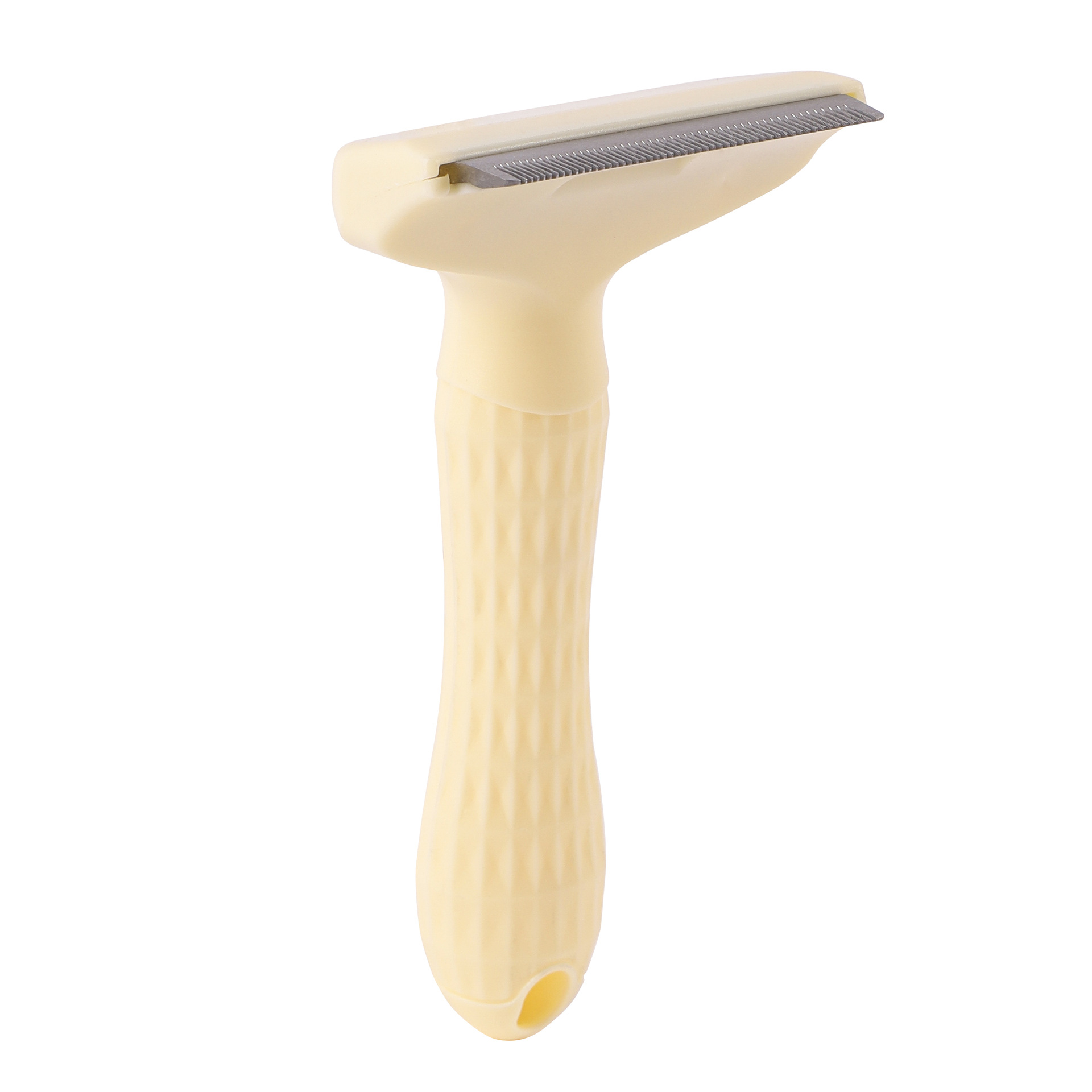 Plastic pet combs for dogs, large and small, special cleaning tools and supplies, curved shape.