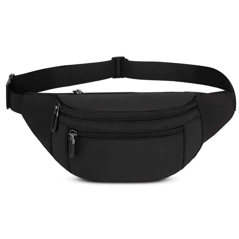 New casual waist bag for women, large capacity, multi-layer chest bag, fashionable bag, crossbody bag, outdoor sports mobile phone coin purse.