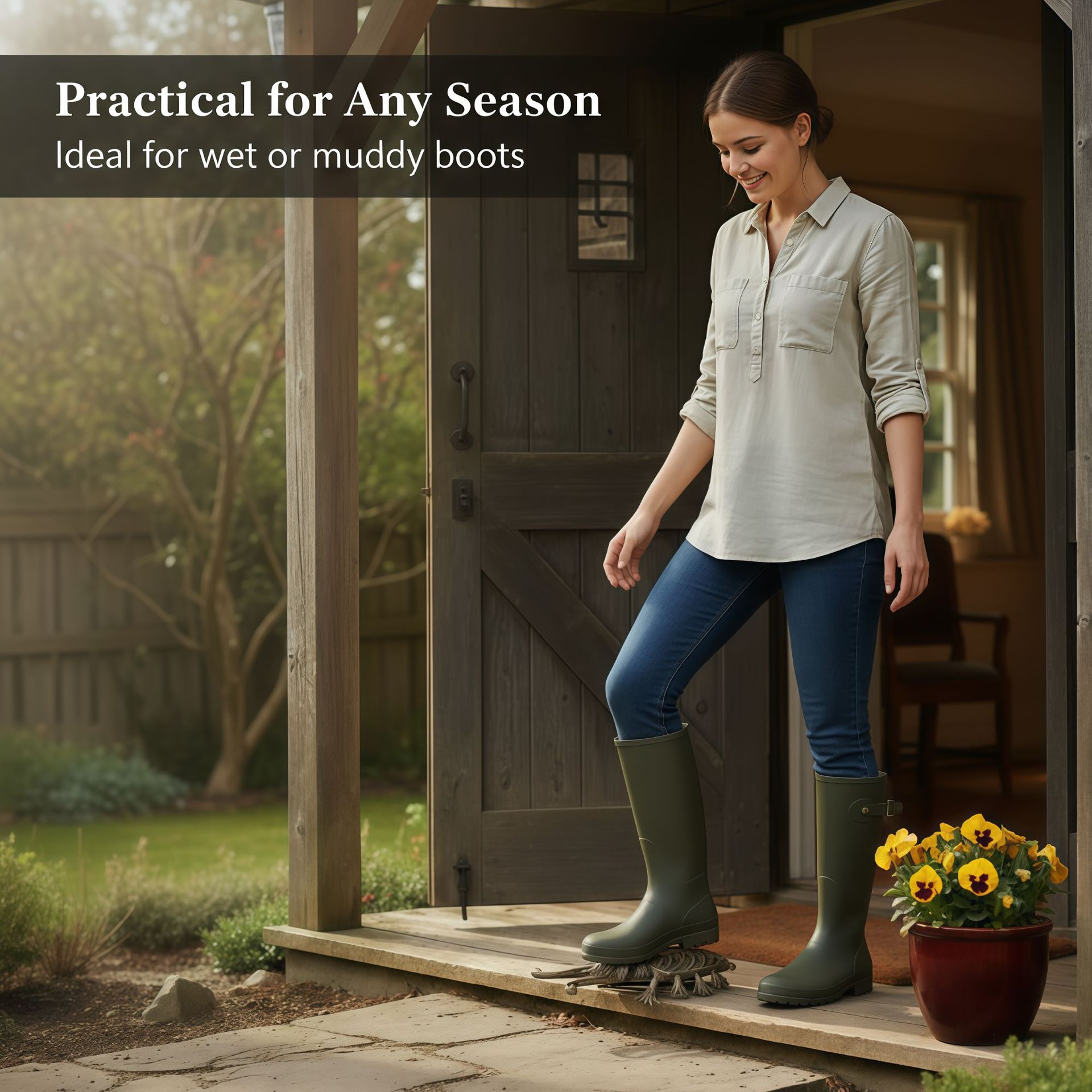 Cross-border cast iron craft insect shoe remover, black brush gold distressed shoes, cowboy boot shoe remover, hot selling wholesale.