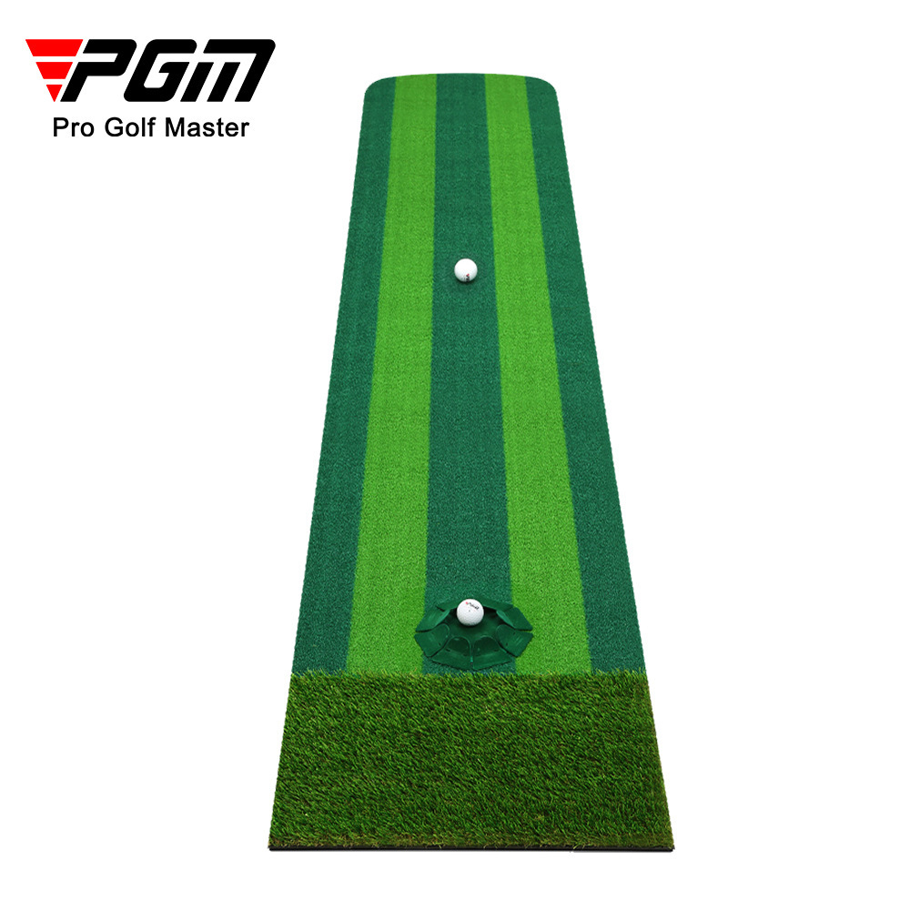 PGM Golf Putting Mat, Four-Color Grass Practice Mat, Indoor Golf Putting Practice, Artificial Golf Green
