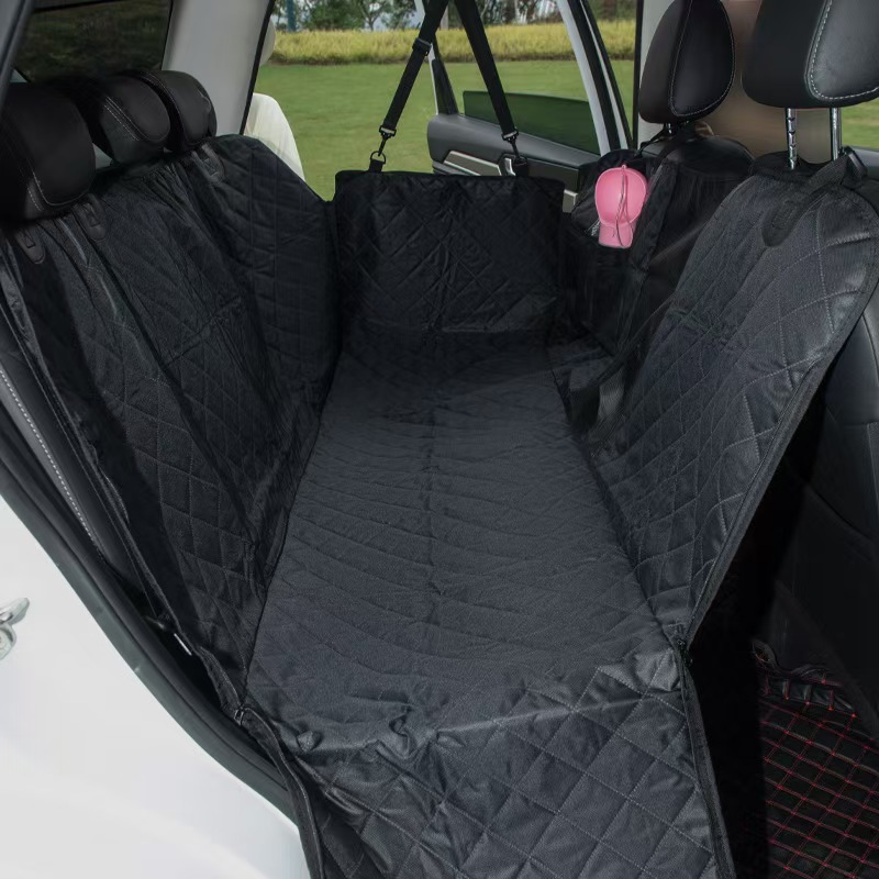 Factory direct sales of cross-border car pet mats, dog travel rear seat pet mats, wear-resistant and durable pet mats.
