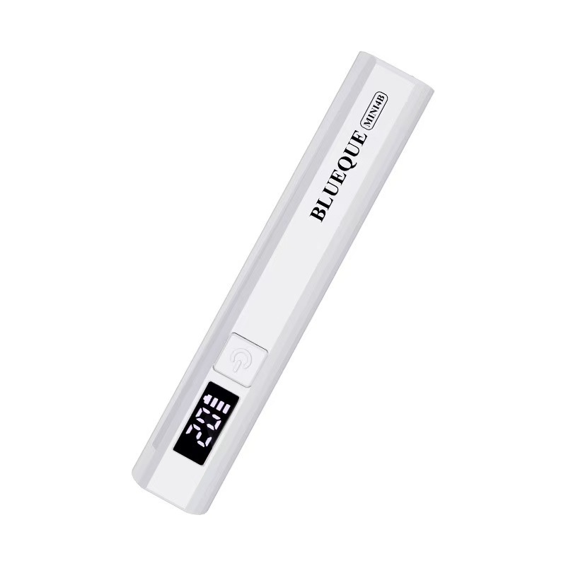 Rechargeable nail lamp with LED display, wearable nail curing device, UV light therapy machine, handheld mini lamp.