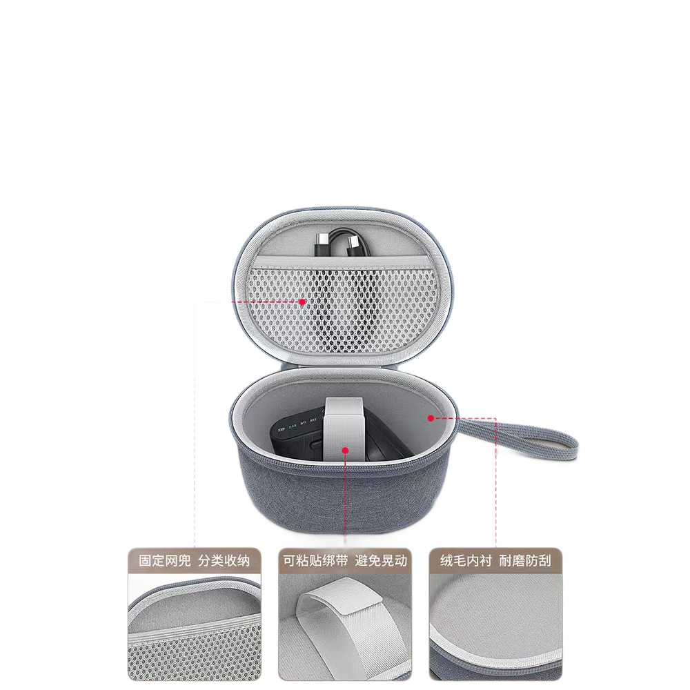 Logitech MX Vertical Wireless Bluetooth Lift Universal Protective Case for Mouse Storage and Portability