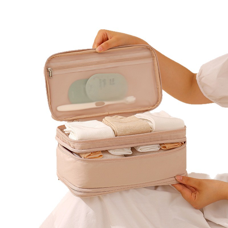 2025 Oxford Cloth Bra Bag/Storage Bag for Travel, Business Trip, Underwear, Socks, Sanitary Napkins, and Socks Storage