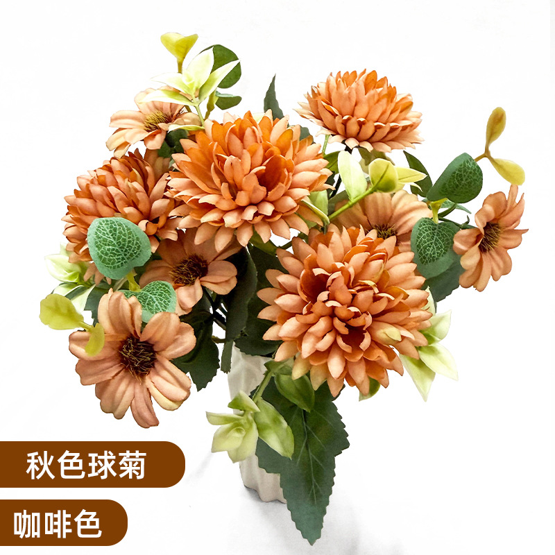 Artificial flower bouquets, artificial flower scene arrangement, home decoration flower design, hand-held flower bouquets, wall-hung wall decorations, table artificial flowers