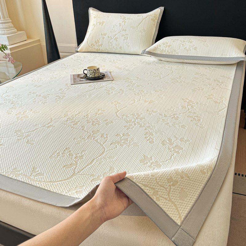 Class A 100% Polyethylene Cooling Mat Set (3-piece set) - Summer PE Cooling Air Conditioning Mat, Soft Mat, Dormitory Single Mat