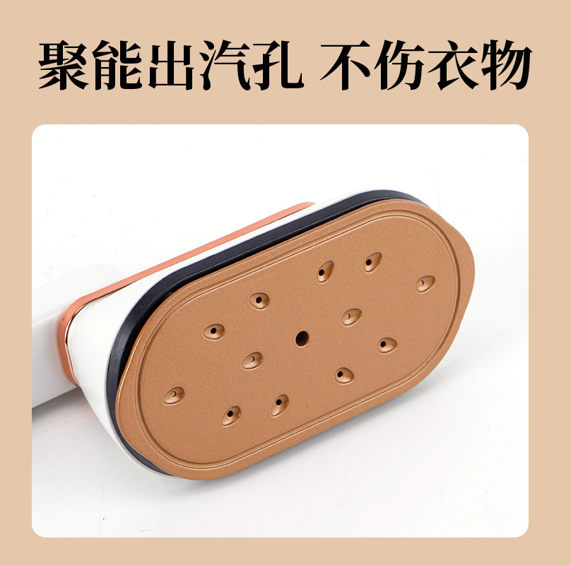 Cross-border mini handheld garment steamer with high steam output, high power, rotary portable household handheld iron.