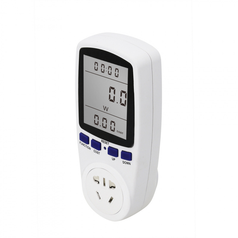 10/16A Power Meter Socket, Home Power Consumption Measurement and Analysis Instrument, Smart Electricity Billing Device