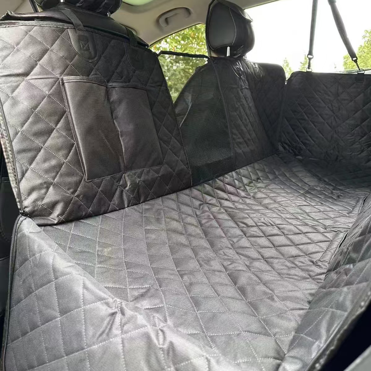 Cross-border pet car mats, car seat cushions, dog mats, pet-specific car mats, dirt-proof mats, hanging bags, wholesale.