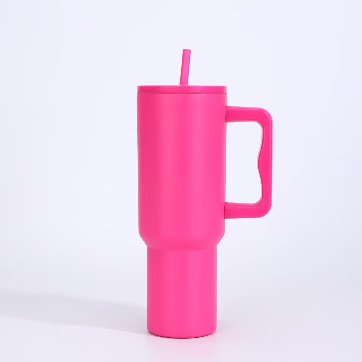 Cross-border 40oz/30oz Handle Car Mug 304 Stainless Steel Insulated Mug with Straw, Large Capacity, High Quality