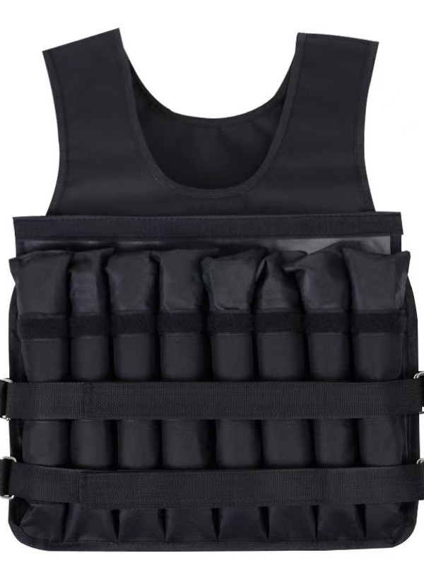 Adjustable weighted vest for men and women, weighted training, running, sandbags, sports and fitness equipment