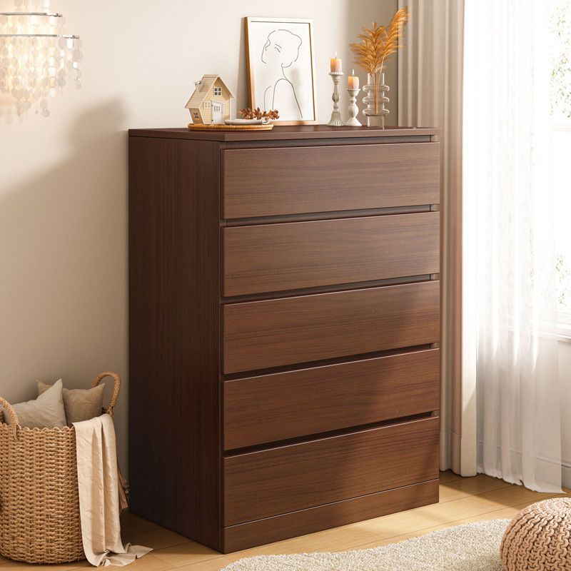 Chest of drawers, bedroom cabinet, storage cabinet, household wall-mounted storage cabinet, simple and modern five-drawer chest of drawers