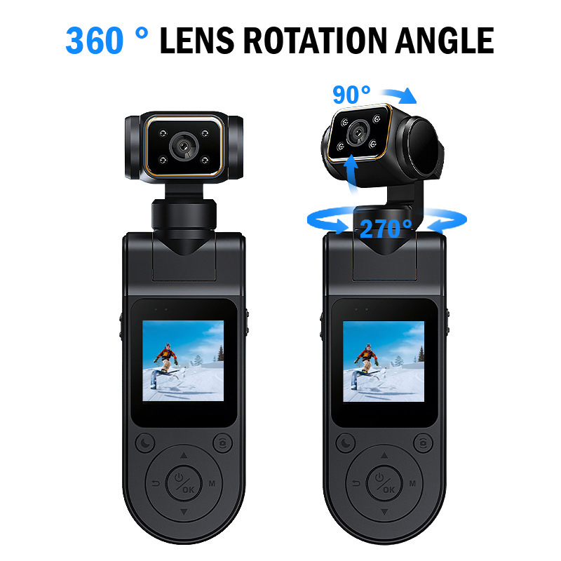 WIFI conference recorder, on-site law enforcement, food delivery and express delivery camera, long battery life, convenient clip-on design, night vision law enforcement.