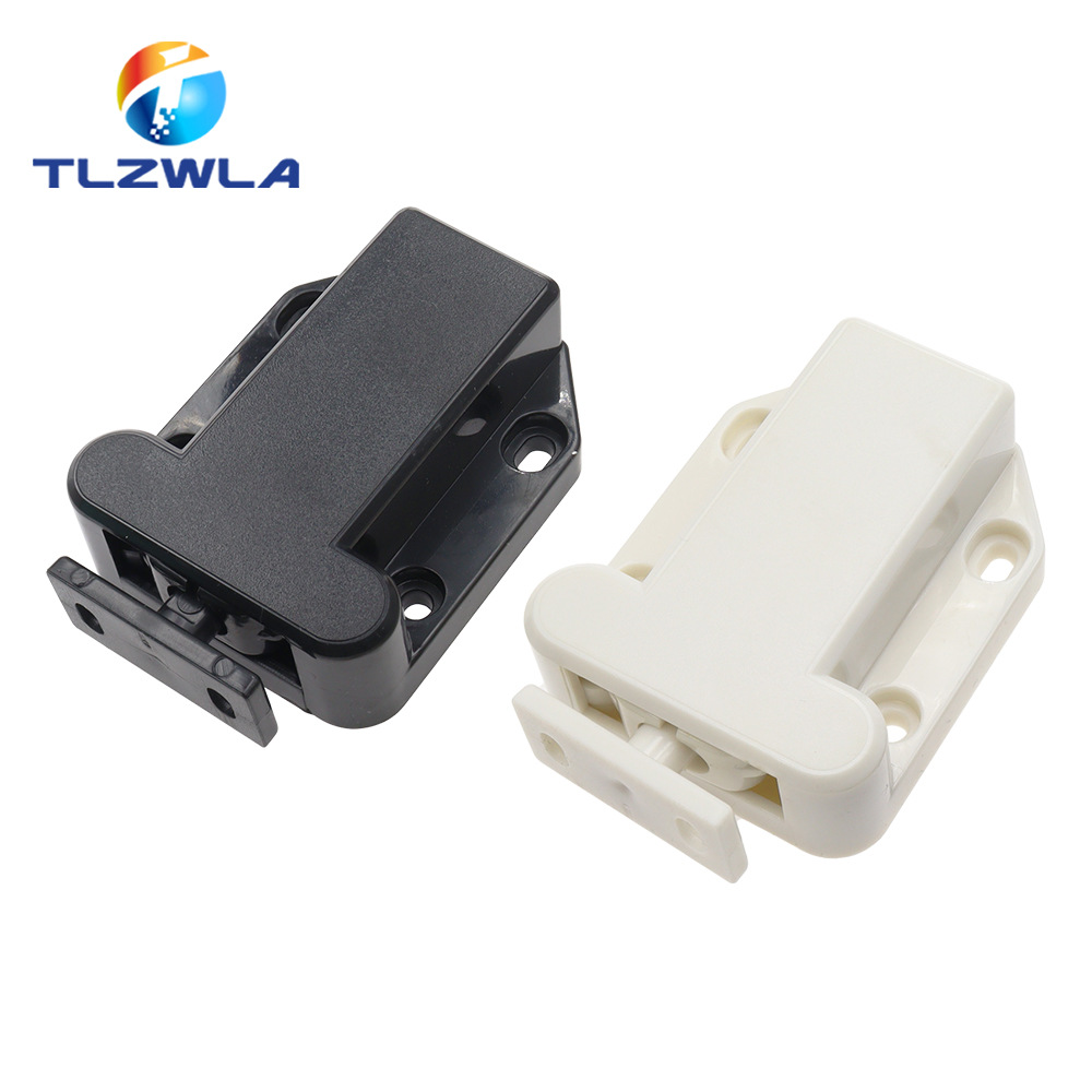 The cabinet door press-type rebound beading device, the beetle rebound device, self-locking, handleless and self-bouncing device