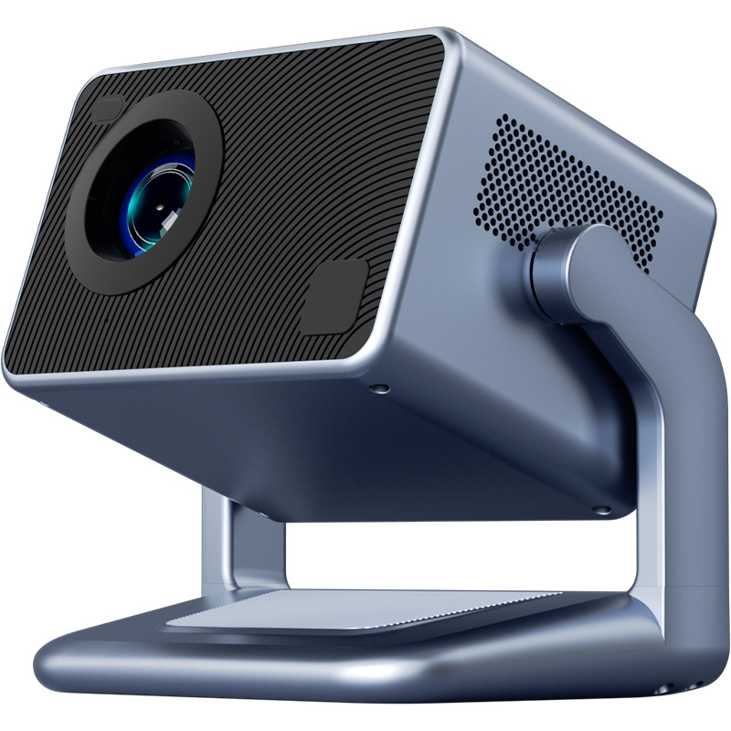 【 New Pan-tilt Projector 】 Ultra-high-definition projector for home wall projection, bedroom home theater, mobile phone portable projection